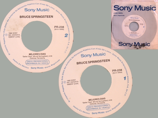 Bruce Springsteen - BETTER DAYS / BETTER DAYS